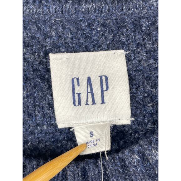 Gap Mens Size S Cable Knit Blue Sweater NWT - Picture 3 of 10